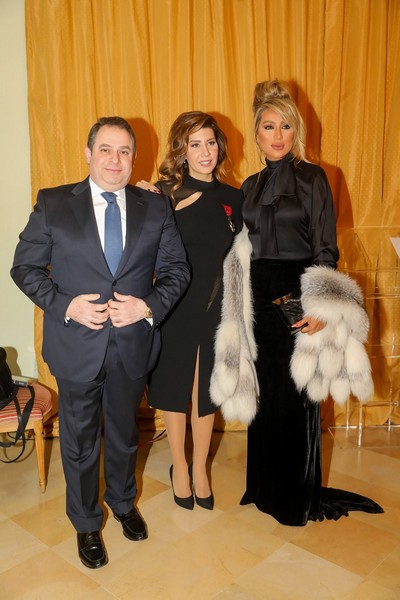 Paula Yacoubian received the Order of the Crown from the King of Belgium