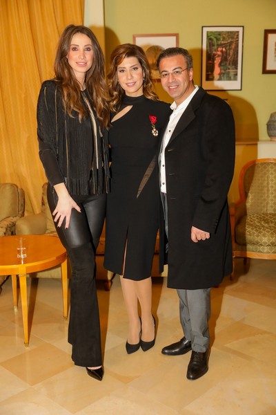 Paula Yacoubian received the Order of the Crown from the King of Belgium