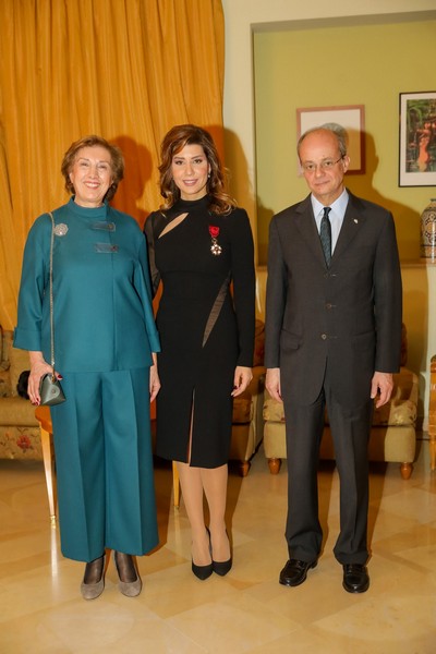 Paula Yacoubian received the Order of the Crown from the King of Belgium