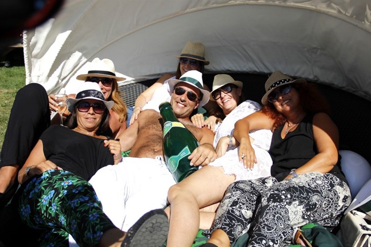 Perrier Decks on the Peak