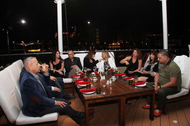 Dinner at Pier78 Rooftop at Kempinski Summerland