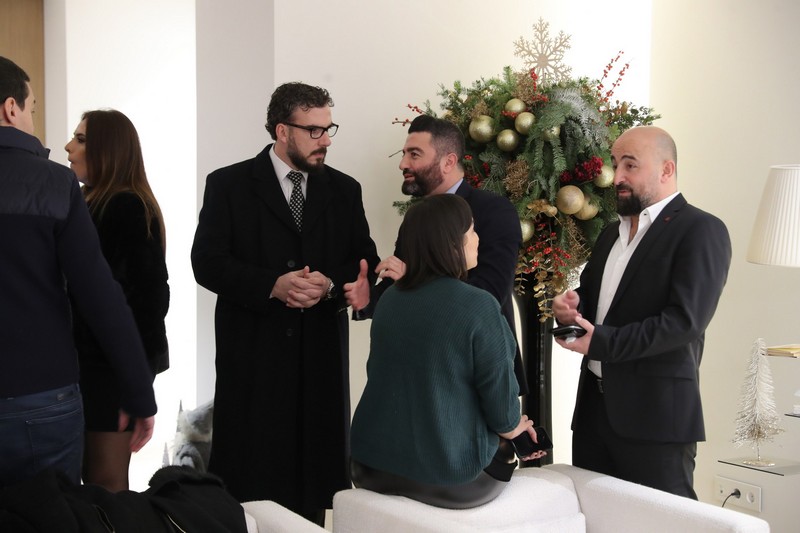 A  Christmas Gathering at Place Pasteur Project
