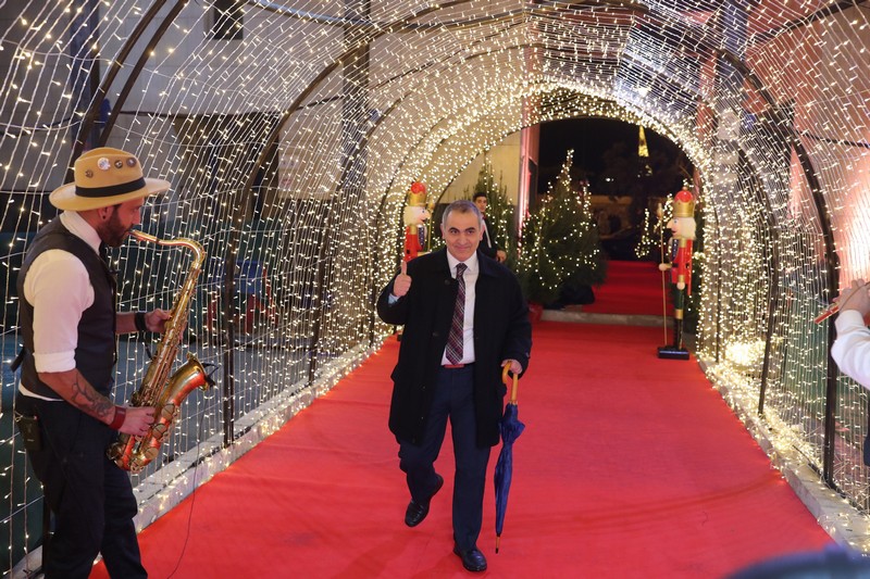 A  Christmas Gathering at Place Pasteur Project