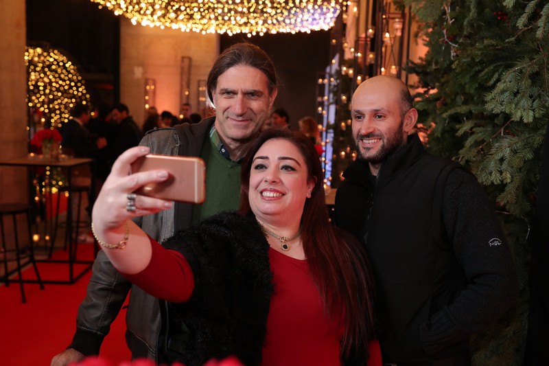 A  Christmas Gathering at Place Pasteur Project