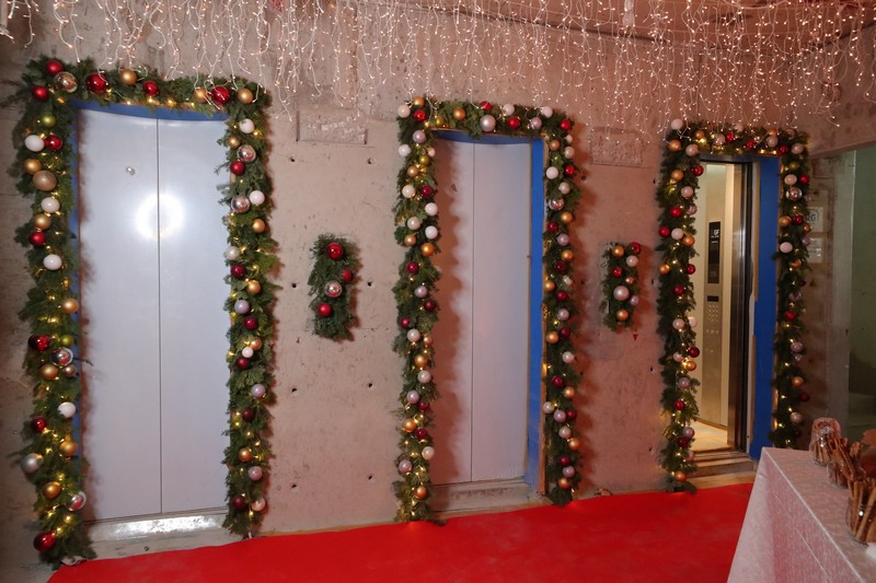 A  Christmas Gathering at Place Pasteur Project