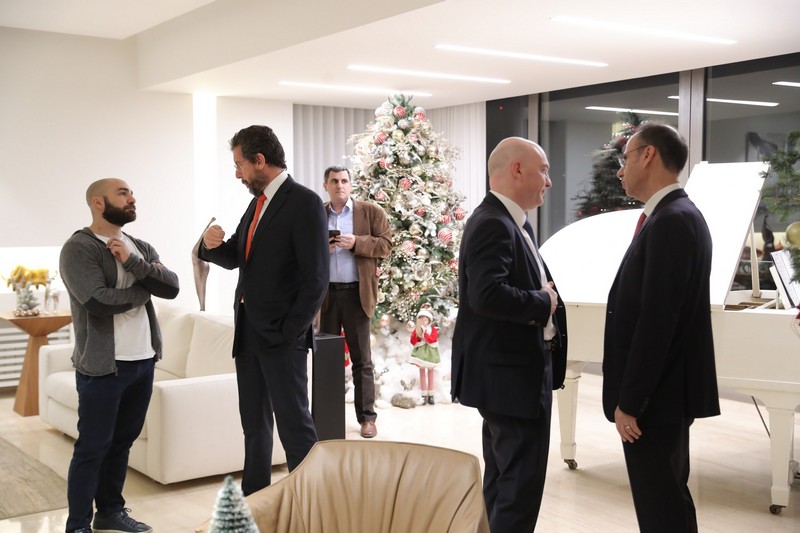 A  Christmas Gathering at Place Pasteur Project