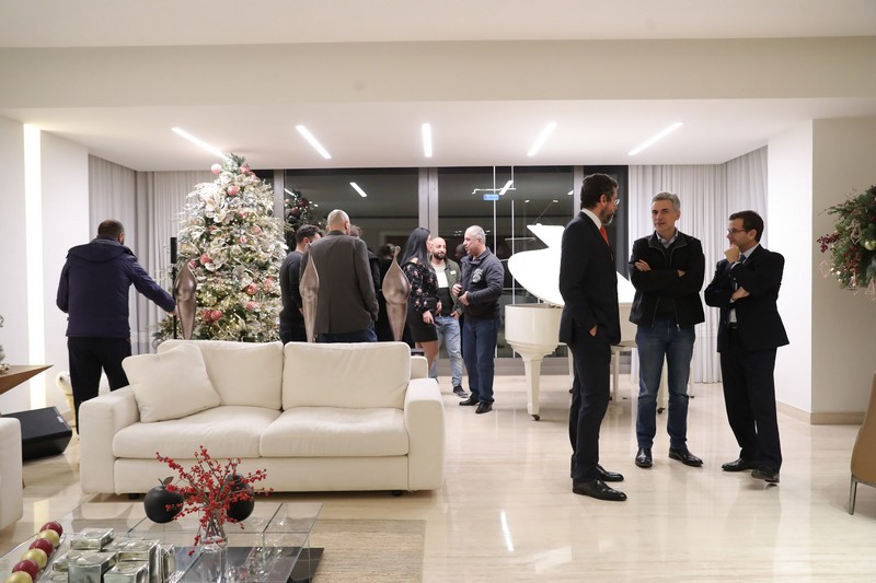A  Christmas Gathering at Place Pasteur Project