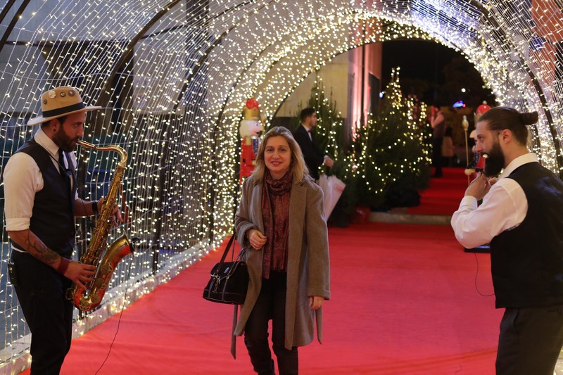 A  Christmas Gathering at Place Pasteur Project