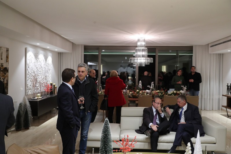 A  Christmas Gathering at Place Pasteur Project