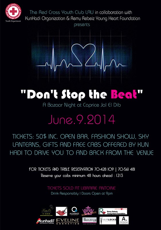 Red Cross LAU Dont Stop The Beat