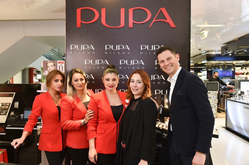 Launching of ROCK & ROSE look by Pupa