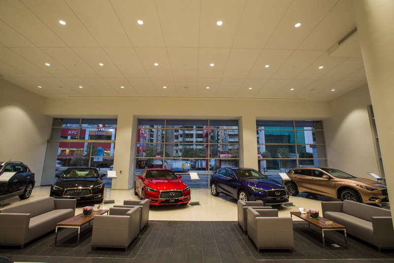 Opening of INFINITI IREDI center