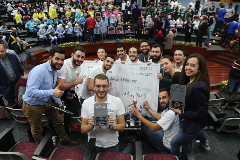 The 4th Vex Robotics Competition in Lebanon