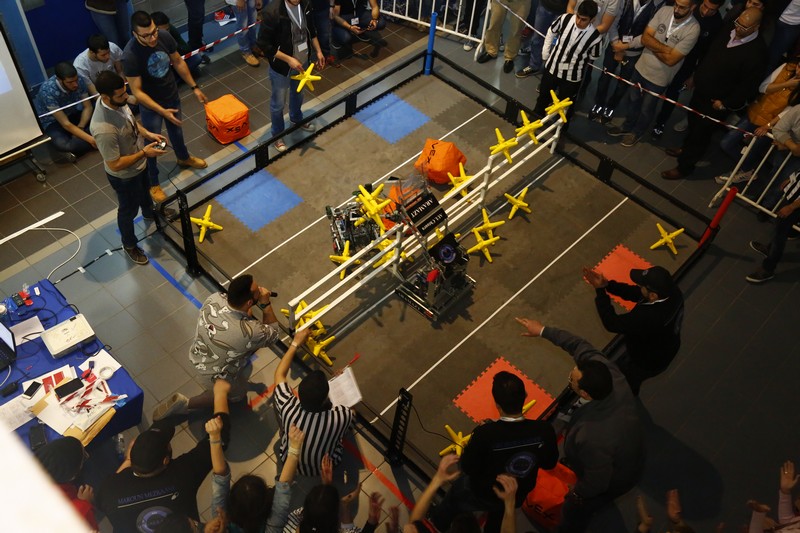 The 4th Vex Robotics Competition in Lebanon