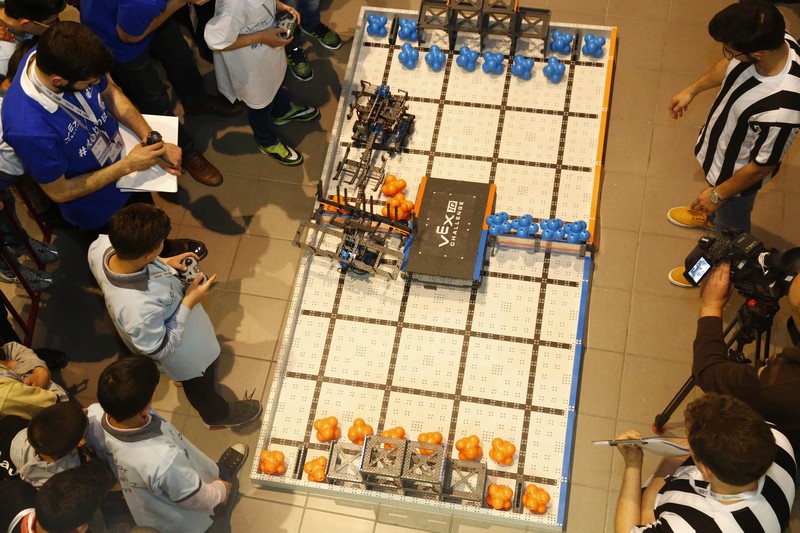 The 4th Vex Robotics Competition in Lebanon