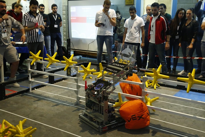 The 4th Vex Robotics Competition in Lebanon