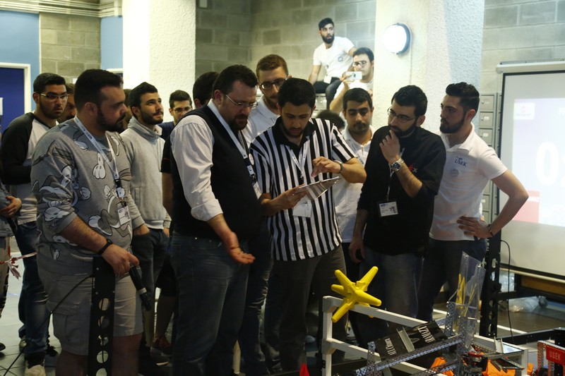 The 4th Vex Robotics Competition in Lebanon