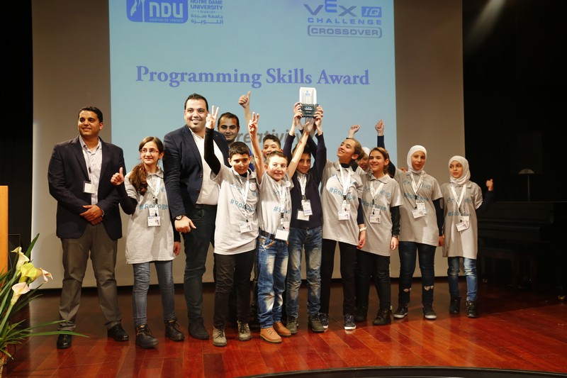 The 4th Vex Robotics Competition in Lebanon