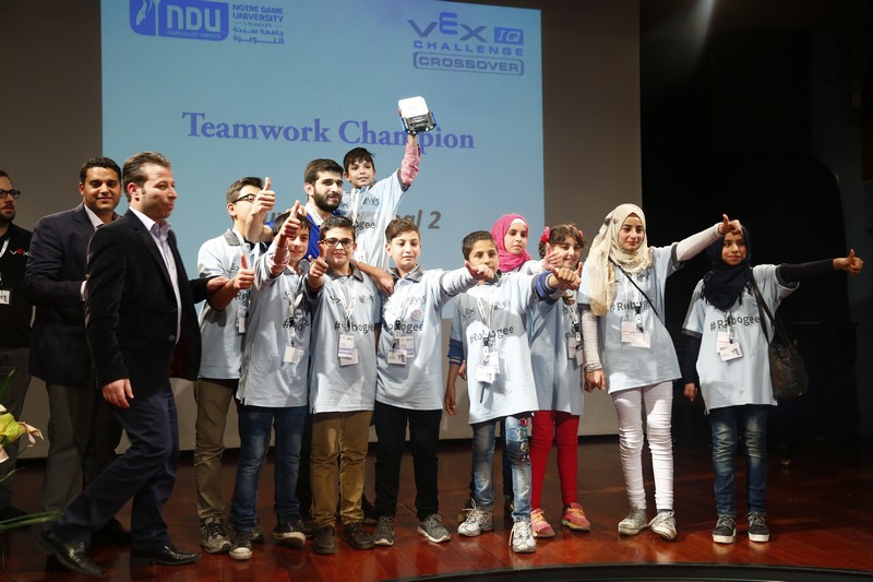 The 4th Vex Robotics Competition in Lebanon