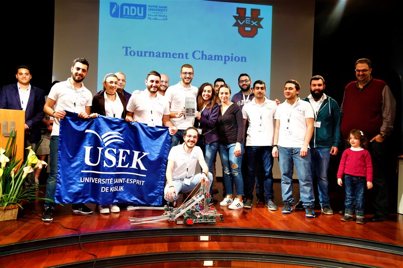 The 4th Vex Robotics Competition in Lebanon