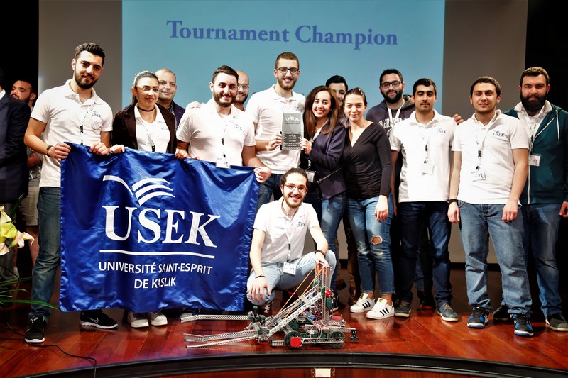 The 4th Vex Robotics Competition in Lebanon