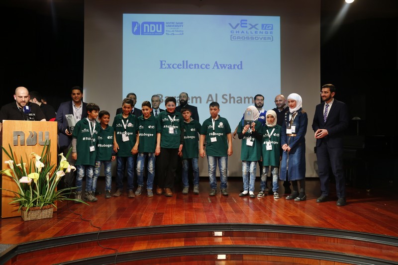 The 4th Vex Robotics Competition in Lebanon