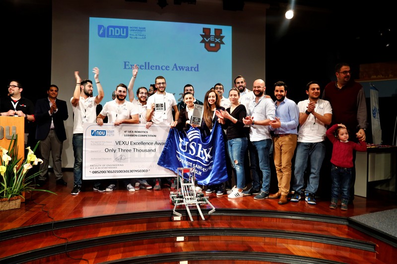 The 4th Vex Robotics Competition in Lebanon