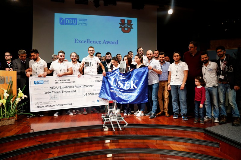 The 4th Vex Robotics Competition in Lebanon