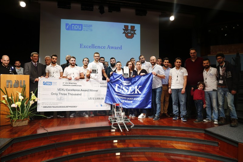 The 4th Vex Robotics Competition in Lebanon