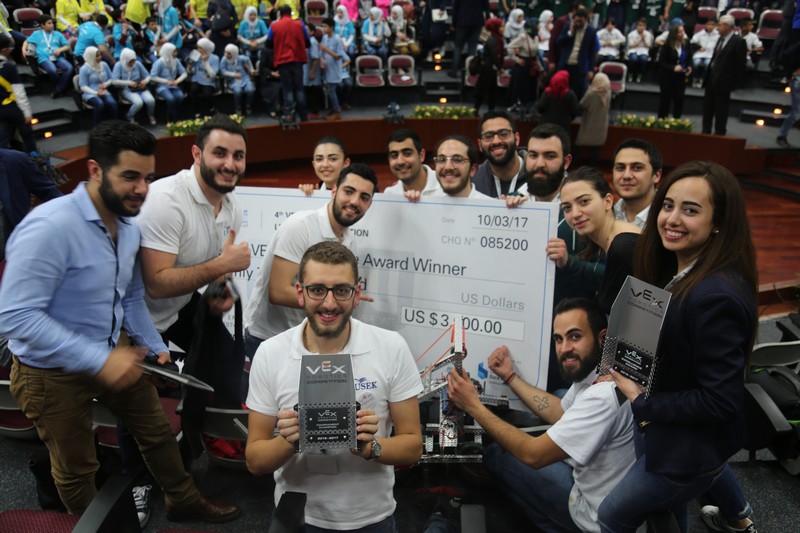 The 4th Vex Robotics Competition in Lebanon