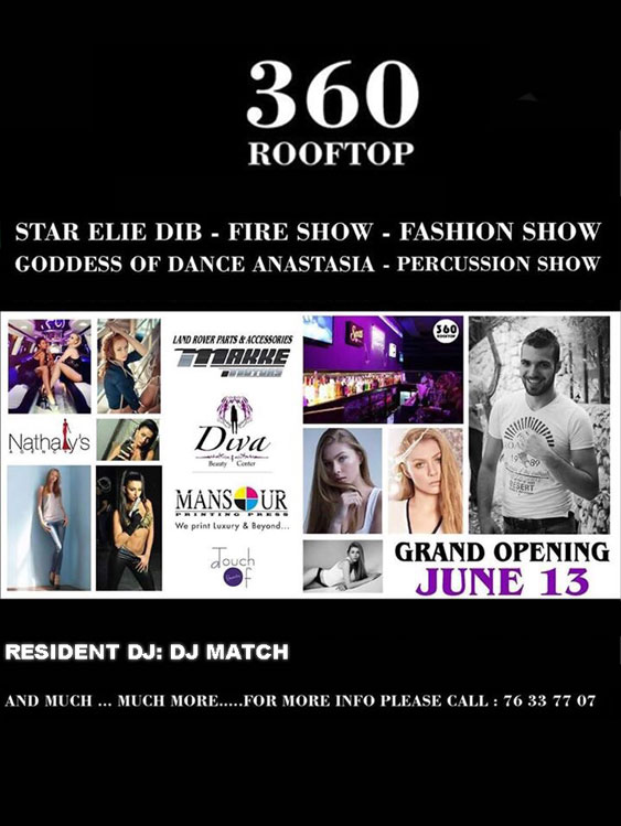 The Grand Opening of 360 Rooftop