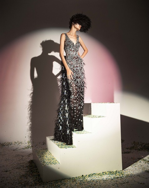Rami Kadi FW19 Couture Collection Ometeo