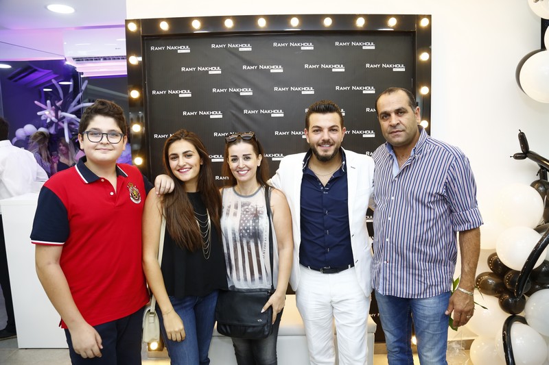 Opening of Ramy Nakhoul Beauty Lounge