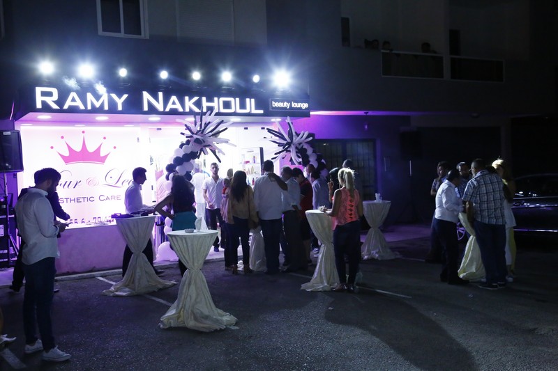 Opening of Ramy Nakhoul Beauty Lounge