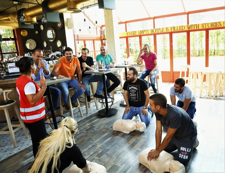 Red Cross Seminar at The Village Dbayeh
