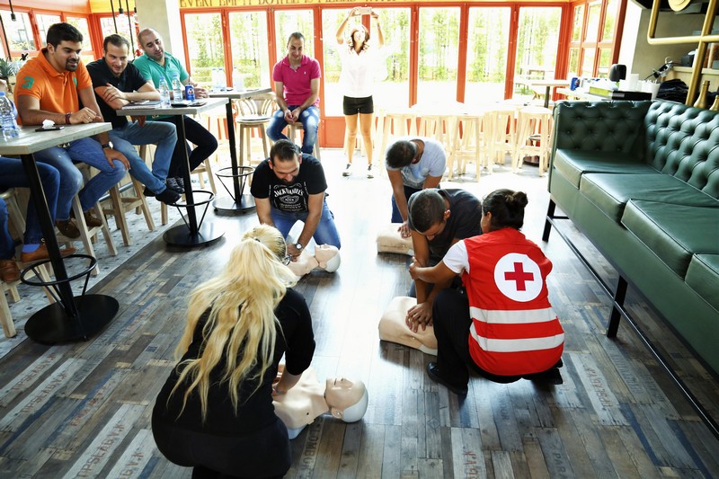 Red Cross Seminar at The Village Dbayeh