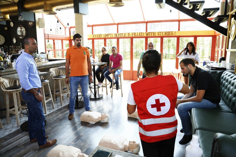Red Cross Seminar at The Village Dbayeh