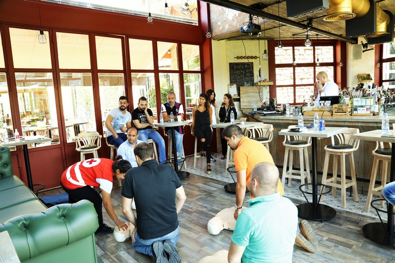 Red Cross Seminar at The Village Dbayeh