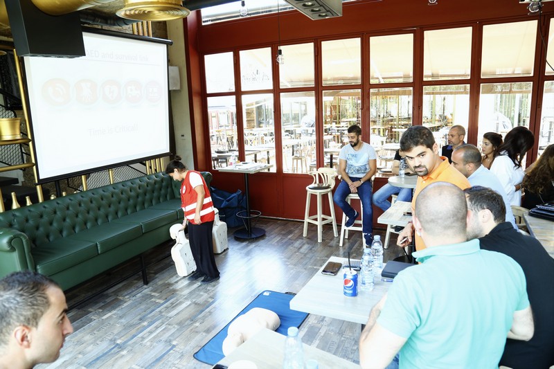 Red Cross Seminar at The Village Dbayeh