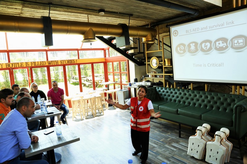 Red Cross Seminar at The Village Dbayeh