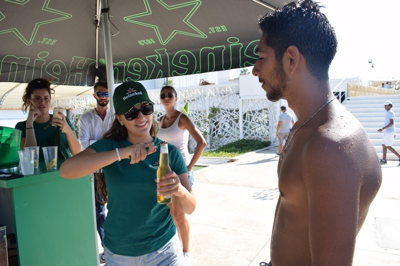 Riviera Heineken Beer Killer Pool Party