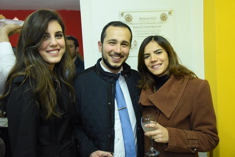 The Rotaract Club of Beirut launches Rotaract Eye Community Clinic 