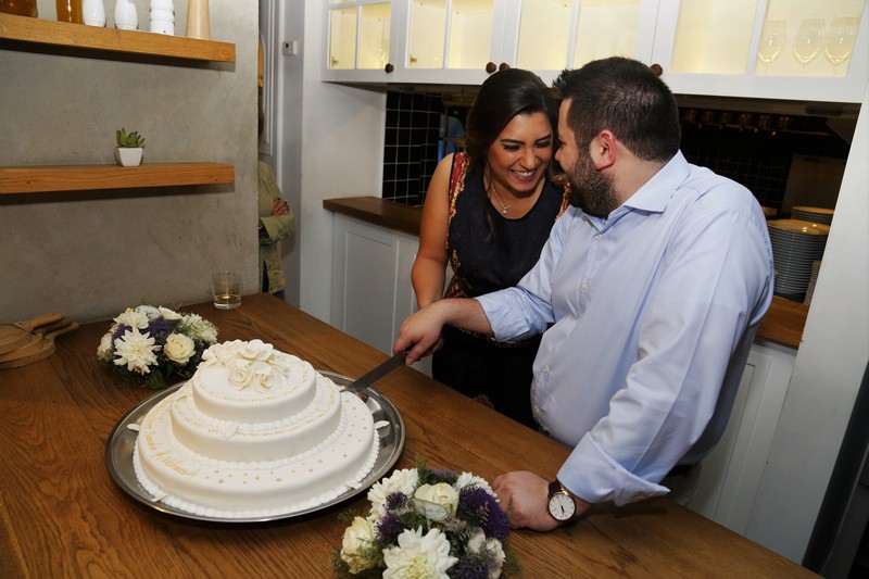Engagement of Nehme Nasr and Sandra