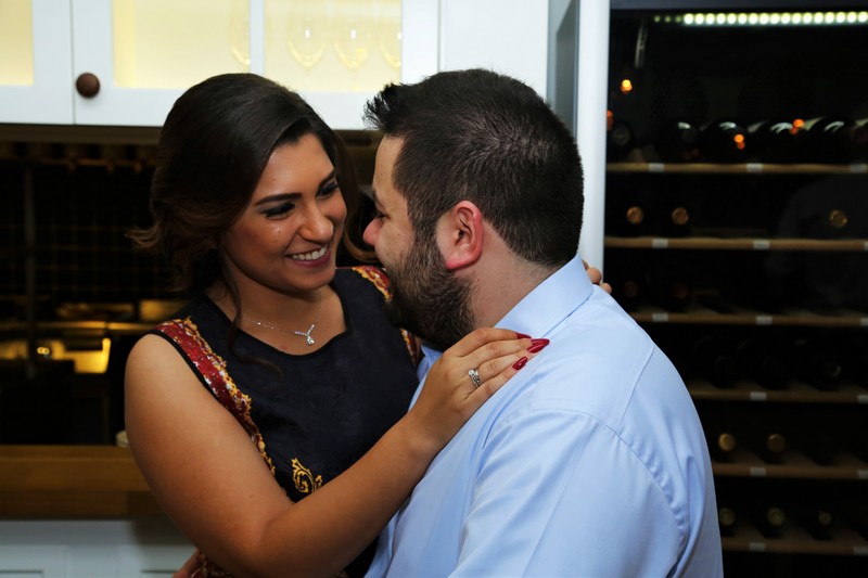 Engagement of Nehme Nasr and Sandra