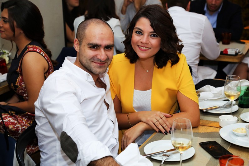 Engagement of Nehme Nasr and Sandra