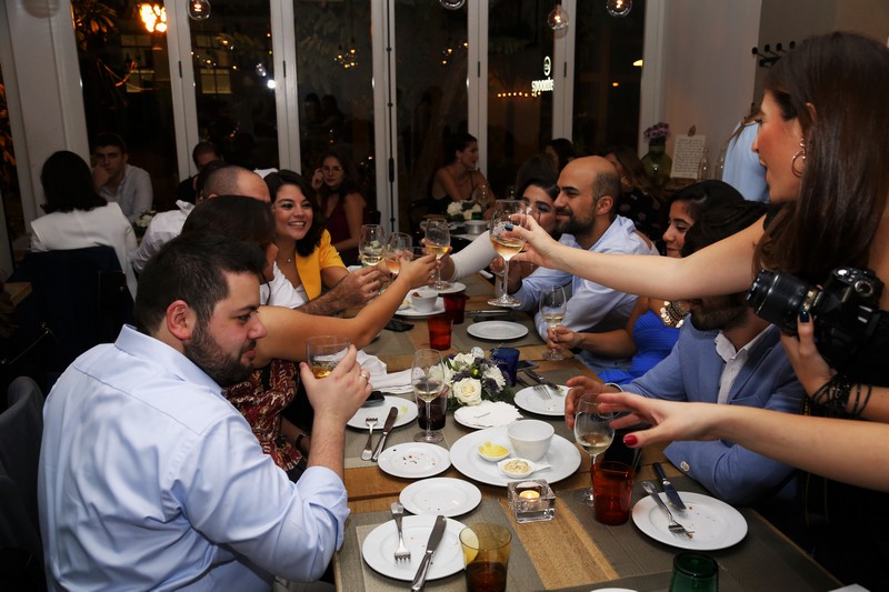 Engagement of Nehme Nasr and Sandra