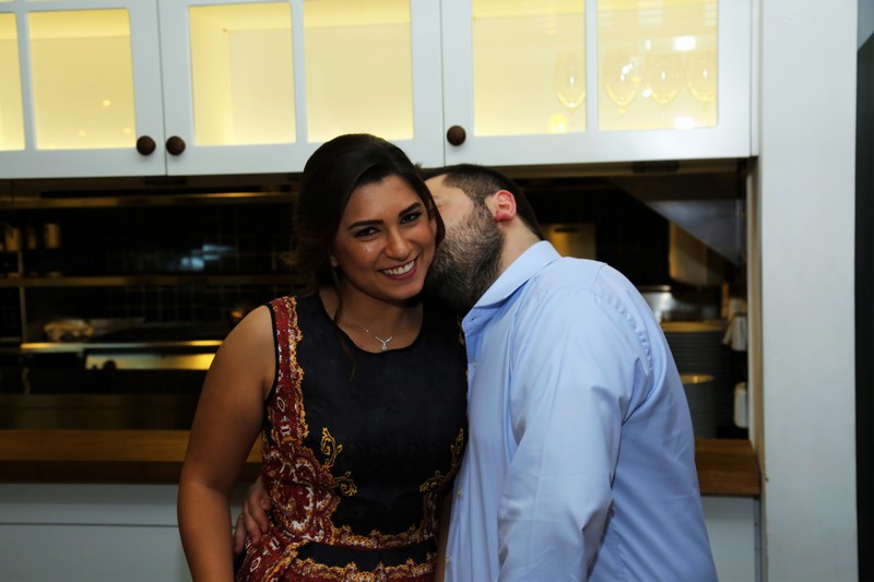 Engagement of Nehme Nasr and Sandra
