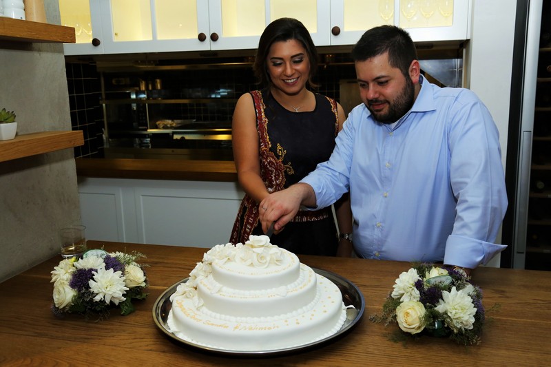 Engagement of Nehme Nasr and Sandra
