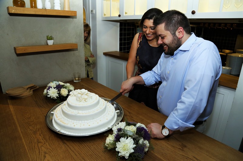 Engagement of Nehme Nasr and Sandra