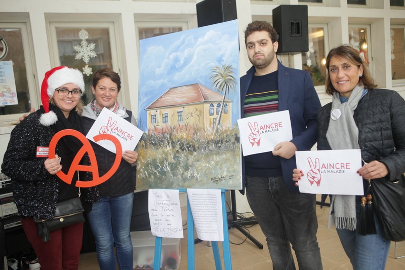 Saint Nicolas et le Telethon à l'institut français du Liban 